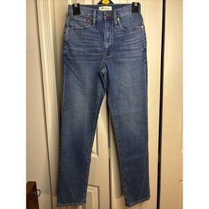 MADEWELL High-Rise Slim Boy Jean Size 24 NWOT